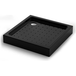 Поддон Veconi Tezeo 90x90 см TZ52B-90-C5, черный - фото 