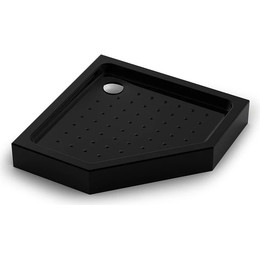 Поддон Veconi Tezeo 80x80 см TZ53B-80-C5, черный - фото 