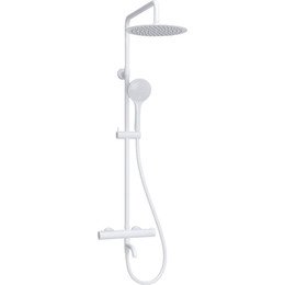 Душевая стойка с термостатом WasserKraft A188.257.155.WM Thermo, белый - фото 