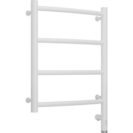 Полотенцесушитель электрический Сунержа Галант 3.0 П4 500x400 мм 30-5801-5040 R, белый матовый - фото 