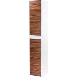 Пенал подвесной Pestan Vision 31 см VSN000P-L, дуб орех/белый - фото 