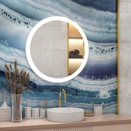 Зеркало Континент Rinaldi Led 77 см ЗЛП39 - фото 