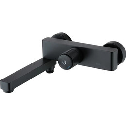 Смеситель для ванны Iddis Slide SLIBLBTi02WA, черный матовый - фото 