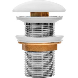 Донный клапан Iddis Optima home OPHWM00i88, белый матовый - фото 