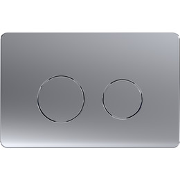 Кнопка смыва Azario AZ-8200-0083/AZ-P57-0110, хром матовый - фото 