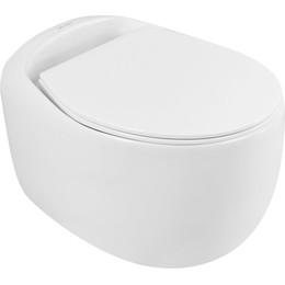 Унитаз подвесной безободковый Art&Max Forli AM020CHR - фото 