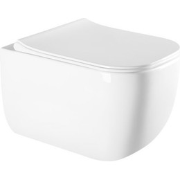 Унитаз подвесной безободковый Art&Max Monza AM232CHR - фото 