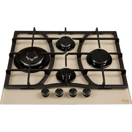 Газовая варочная поверхность Oasis P-GITT (бежевое стекло) - фото 