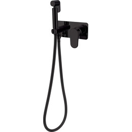 Набор для гигиенического душа Boheme Spectre 457-B, чёрный матовый, Цвет производителя: чёрный матовый - фото 