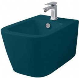 Биде подвесное ArtCeram A16 ASB001 42 00, petrolio - фото 