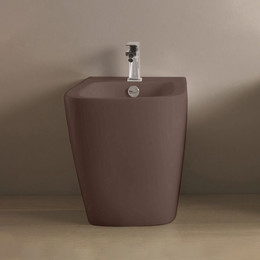 Биде напольное ArtCeram A16 ASB002 39 00, cocoa - фото 