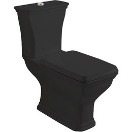 Унитаз-компакт ArtCeram Civitas CIV004 03 00, чёрный, Цвет производителя: чёрный - фото 