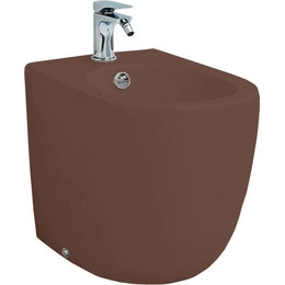 Биде напольное ArtCeram File 2.0 FLB002 39 00, cocoa - фото 