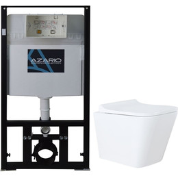 Инсталляция с подвесным унитазом Azario Teramo AZ-8010-1000+AZ-0052 - фото 