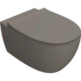Унитаз подвесной безободковый Globo 4all MDS03.AT, agata, Цвет производителя: серый - фото 