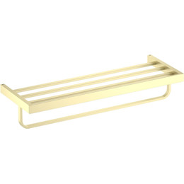 Полка для полотенец Timo Petruma 15258/17, золото матовое - фото 