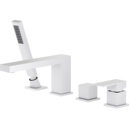 Смеситель для ванны Timo Selene 2130/16Y, белый матовый - фото 