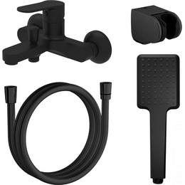 Смеситель для ванны Azario Elvis AZ-WWK238155PA, черный - фото 