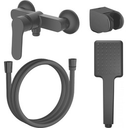 Смеситель для душа Azario Elvis AZ-WWK338155PA, черный, Цвет производителя: чёрный - фото 