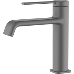 Смеситель для раковины Azario Vincente AZ-VPV168326AJ, графит, Цвет производителя: оружейная сталь - фото 