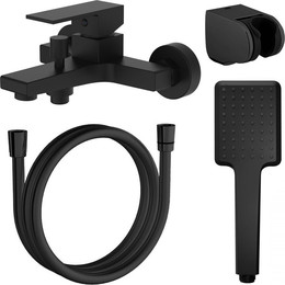 Смеситель для ванны Azario Eddie AZ-WQY238207PA, черный, Цвет производителя: чёрный - фото 