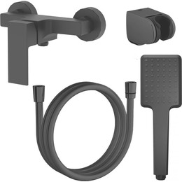 Смеситель для душа Azario Eddie AZ-WQY338207PA, черный, Цвет производителя: чёрный - фото 