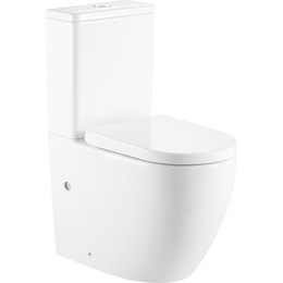 Унитаз-компакт безободковый Тритон Corso CO-3806 с крышкой микролифт - фото 