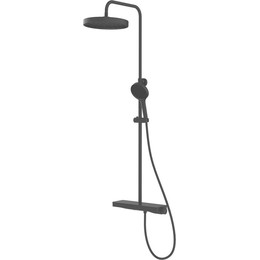 Душевая стойка с термостатом Vincea Inspire VSFS-3I12TMB, черный - фото 