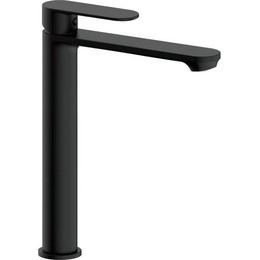 Смеситель для раковины высокий Haiba HB11590-7, чёрный матовый - фото 