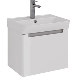 Тумба подвесная с раковиной Lemark Buno Mini 50 см LM05BM50T - фото 