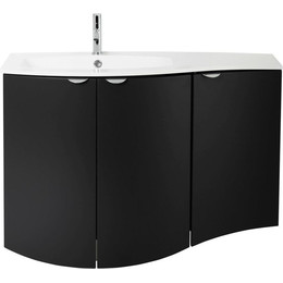 Тумба подвесная с раковиной Cezares Rialto 104 см 55171, Grafite - фото 