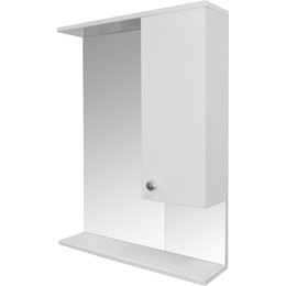 Зеркало-шкаф Стиль Моника 60 см R, без светильника, белый - фото 