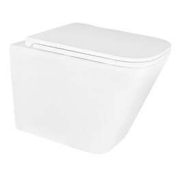 Унитаз подвесной безободковый Azario Teramo 0052 с крышкой микролифт, Цвет производителя: белый - фото 