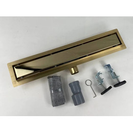 Трап TIM 60 см BAD487002GP, золото глянцевое (под плитку) - фото 