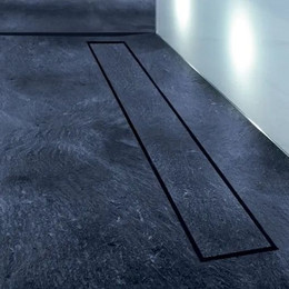 Трап Zeissler 60 см BAD556002BK, чёрный матовый (под плитку) - фото 