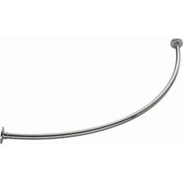 Карниз для ванны Aquatek 170x110 см дуга (для ванны Аякс) KARN-0000008 - фото 