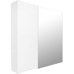Зеркало-шкаф Loranto Santorini 70 см CS00086969 L, белый глянцевый - фото 