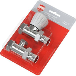 Вентиль для радиатора прямой Royal Thermo Piano 3/4" RTO 50.010 - фото 