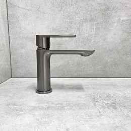 Смеситель для раковины Haiba HB10639-3, графит - фото 