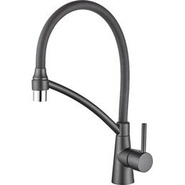 Смеситель для кухни Ledeme L4399U-12, графит - фото 