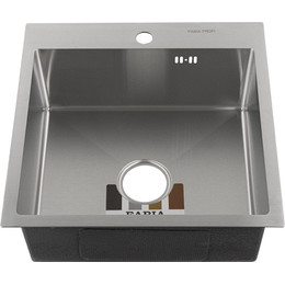 Кухонная мойка Fabia Profi 50503 0.8 мм, сатин - фото 