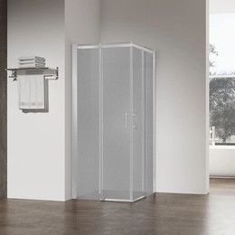 Душевое ограждение Veconi 110x90 см RV50CH-L-11090-02-C8, хром/матовое - фото 