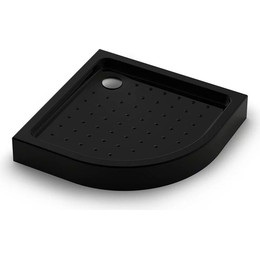 Поддон Veconi 80x80 см TZ51B-80-C5, чёрный - фото 