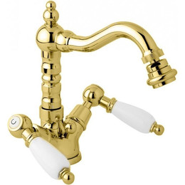 Смеситель для биде Cezares FIRST-BS2-03/24-Bi, золото - фото 