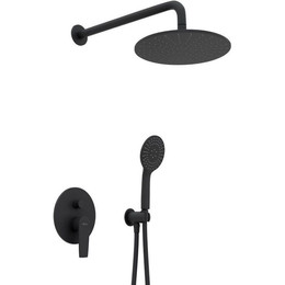 Душевая система для душа Cezares NAUTIC-DSIP-NOP, Цвет производителя: чёрный матовый - фото 