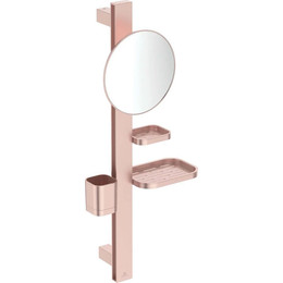 Стойка с мыльницей и зеркалом Ideal Standard BD589RO, розовый - фото 