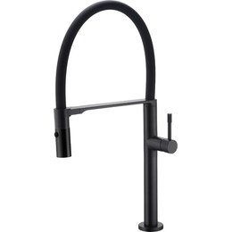 Смеситель для кухни Boheme Uno 114-B, чёрный матовый, Цвет производителя: чёрный матовый - фото 