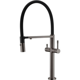 Смеситель для кухни Boheme Uno 115-GM, gun metal, Цвет производителя: gun metal - фото 