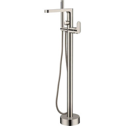 Смеситель для ванны напольный Boheme Spectre 459-NB, nickel brush, Цвет производителя: nickel brush - фото 