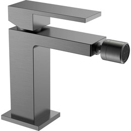 Смеситель для биде Boheme Qubic 476-GM, gun metal, Цвет производителя: gun metal - фото 